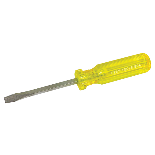 Slotted Screwdriver, 1/4", 8-1/4" L, Plastic Handle Distribution Industrielle GC