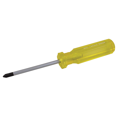 Phillips Screwdriver, #0, 5-5/16" L, Plastic Handle Distribution Industrielle GC