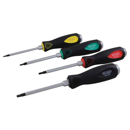 Square Recess Screwdriver Set, 4 Pcs. Distribution Industrielle GC
