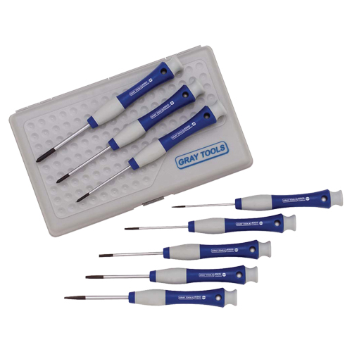Precision Screwdriver Set, 8 Pcs. Distribution Industrielle GC