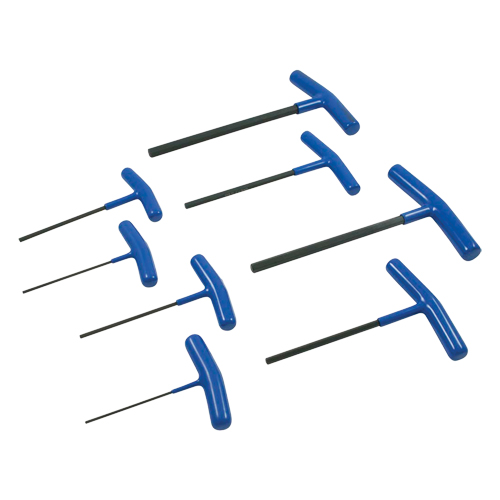 T-handle Hex Key Set, 8 Pcs., Metric Distribution Industrielle GC
