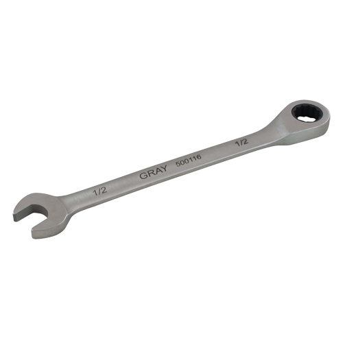 Cl&eacute; &agrave; cliquet mixte &agrave; t&ecirc;te fixe, 12 pans, 5/16", Fini Acier inoxydable Distribution Industrielle GC