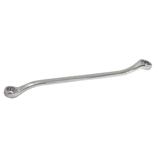 Box Wrench, 12 Point, 1/2" x 9/16", 15° Offset, Chrome Finish Distribution Industrielle GC