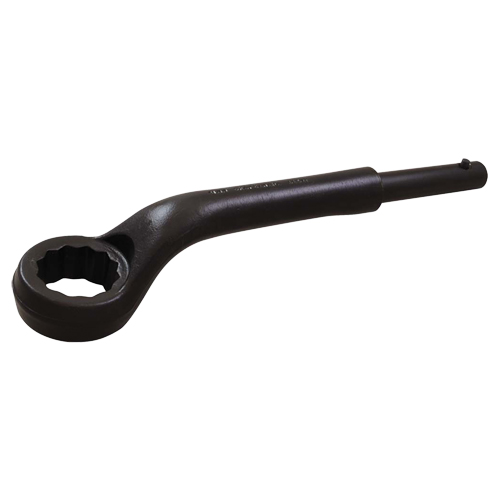 Strike-free Leverage Wrench, 12 Point, 30 mm, 45° Offset, Black Oxide Finish Distribution Industrielle GC