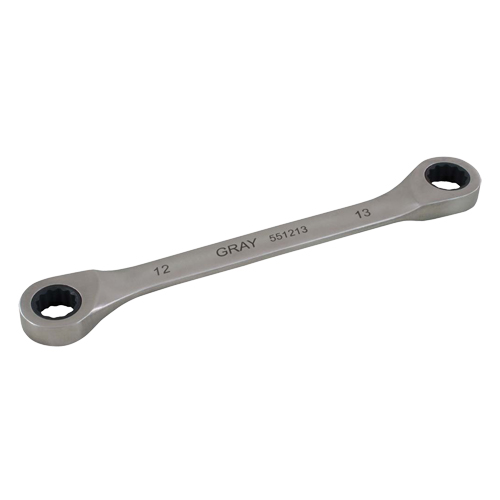 Cl&eacute; &agrave; cliquet polygonale double pour engrenage, 12 pans, 12 mm x 13 mm, Fini Ordinaire Distribution Industrielle GC