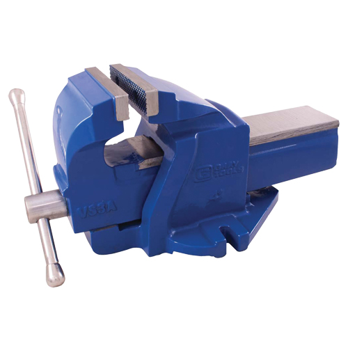 Ductile Iron Mechanics Bench Vise, 4" Jaw Width, 2" Throat Depth Distribution Industrielle GC