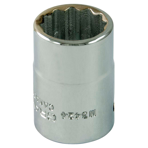 Douille, 24 mm, Prise 3/4", 12 pans Distribution Industrielle GC