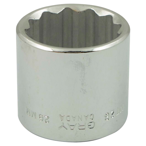 Socket, 6 mm, 3/8" Drive, 12 Points Distribution Industrielle GC
