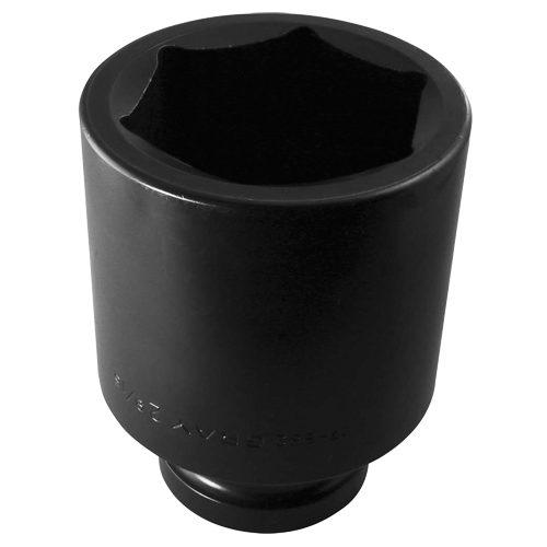 Socket, Impact, 2-9/16", 1" Drive, 6 Points Distribution Industrielle GC
