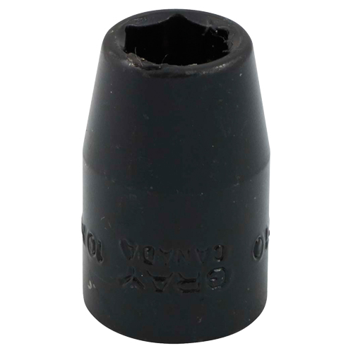 Socket, Impact, 10 mm, 3/8" Drive, 6 Points Distribution Industrielle GC