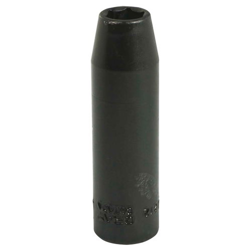 Socket, Impact, 3/8", 3/8" Drive, 6 Points, Deep Distribution Industrielle GC