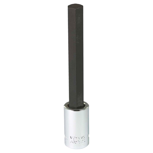 Extra Long Bit  Socket, 10 mm x 4" L, 3/8" Drive Distribution Industrielle GC
