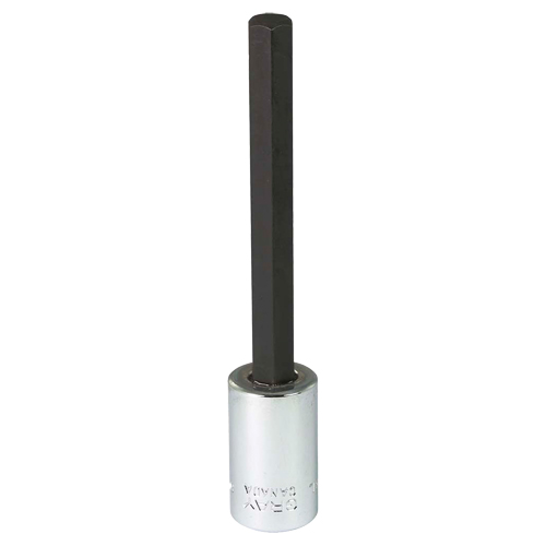 Extra Long Bit  Socket, 8 mm x 4" L, 3/8" Drive Distribution Industrielle GC