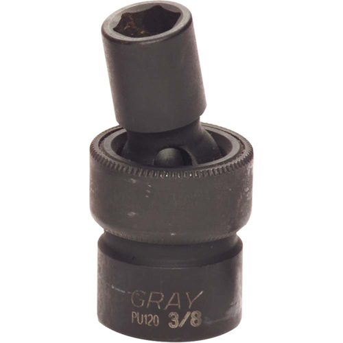 Universal Joint Socket, Impact, 3/8", 93/100" Drive, 6 Points Distribution Industrielle GC