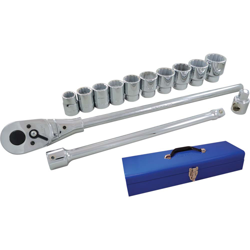 Jeu de douilles et accessoires, 15 Mcx, Prise de 3/4" Distribution Industrielle GC
