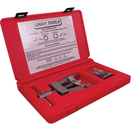 Internal/External Retaining Ring Tool with Tip Set, 13 Pieces Distribution Industrielle GC
