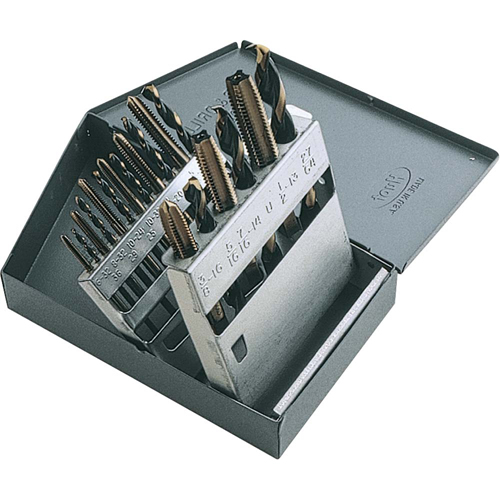 Tap & Drill Set, 18 Pieces Distribution Industrielle GC