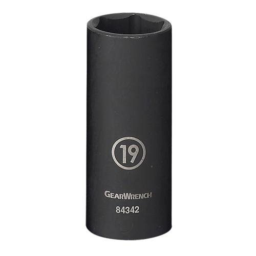 Douille, Chocs, 13 mm, Prise 3/8", 6 pans, Profond Distribution Industrielle GC