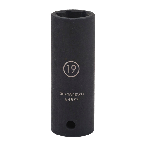Douille, Chocs, 22 mm, Prise 1/2", 6 pans, Profond Distribution Industrielle GC