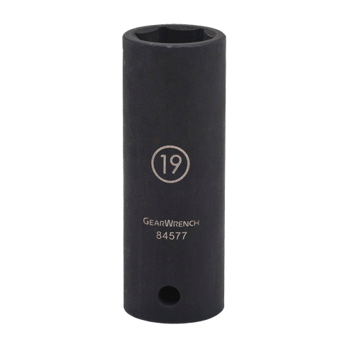 Douille, Chocs, 24 mm, Prise 1/2", 6 pans, Profond Distribution Industrielle GC