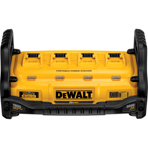 Bloc d'alimentation portatif avec chargeur de piles parall&egrave;le 1800 Watts, 20 V, Lithium-ion Distribution Industrielle GC