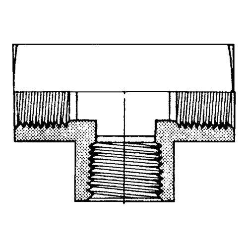Female Pipe Tees, Brass, 1/8" Distribution Industrielle GC