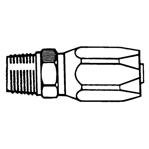 Raccords - Raccord r&eacute;utilisable, 1/2" dia., Laiton Distribution Industrielle GC