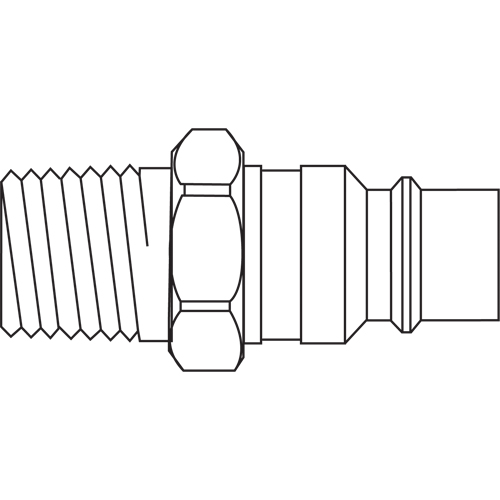 Abouts interchangeables Ultraflo, 1/4" Distribution Industrielle GC