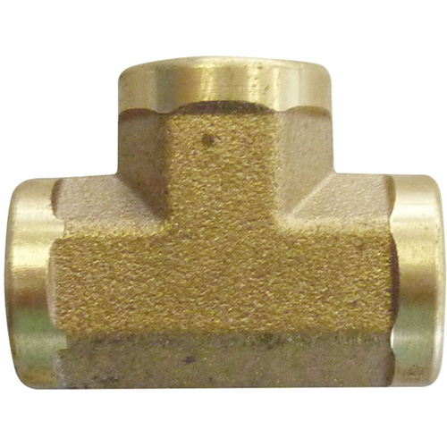 Female Pipe Tees, Brass, 3/8" Distribution Industrielle GC