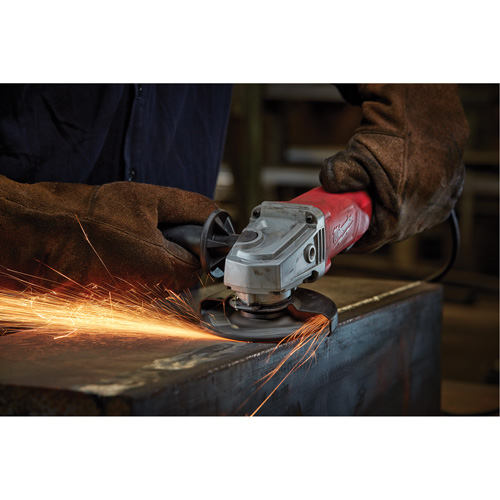 Small Angle Grinder, 4-1/2", 120 V, 11 A, 12000 RPM Distribution Industrielle GC
