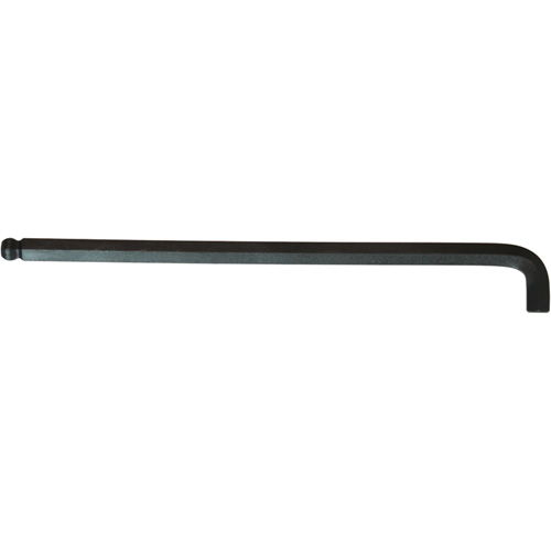 Cl&eacute; hexagonale &agrave; tige longue, embout Sph&eacute;rique, 5 mm x 119 mm lo, Forme en L Distribution Industrielle GC