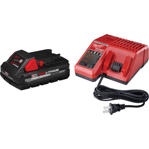 Ensemble de charge de blocs-pile M18 Redlithium High Output CP3.0, 18 V, Lithium-ion Distribution Industrielle GC