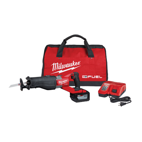 Ensemble de scie alternative M18 Fuel Super Sawzall, 18 V, Lithium-ion Bloc-pile, 0-3000 coups/min Distribution Industrielle GC