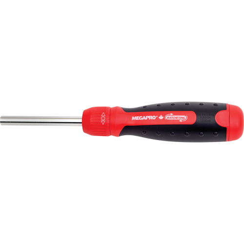 Tournevis &agrave; cliquet inviolable, 8-1/2" lo, Prise Coussin&eacute;e Distribution Industrielle GC