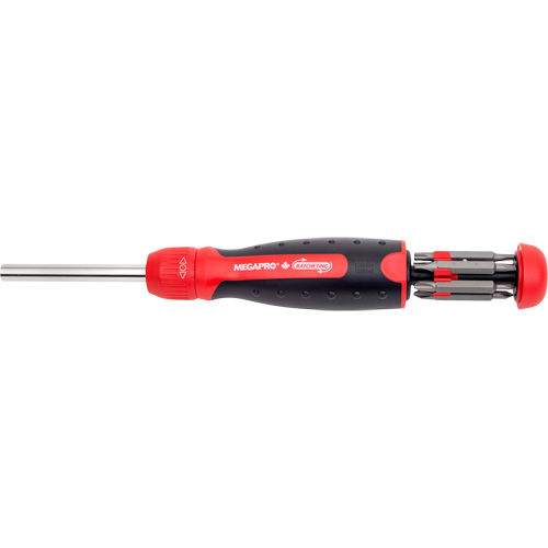 Tournevis &agrave; cliquet inviolable, 8-1/2" lo, Prise Coussin&eacute;e Distribution Industrielle GC
