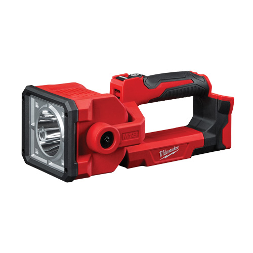 Projecteur orientable M18, DEL, 1250 lumens, 7 hres de fonctionnement, Bloc-pile Rechargeable, Plastique Distribution Industrielle GC