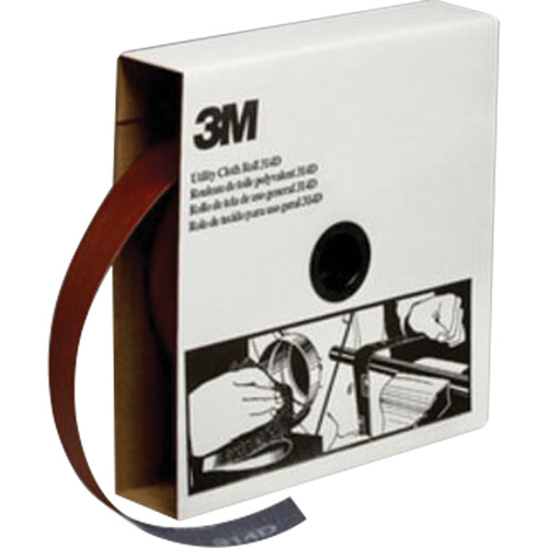 Rouleau de toile abrasive utilitaire, Oxyde d'aluminium, 1-1/2" la x 150' lo, Grain P400 Distribution Industrielle GC
