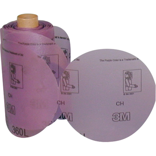 Stikit Film Disc Roll 360L, 6" Dia., P800 Grit, Aluminum Oxide Distribution Industrielle GC