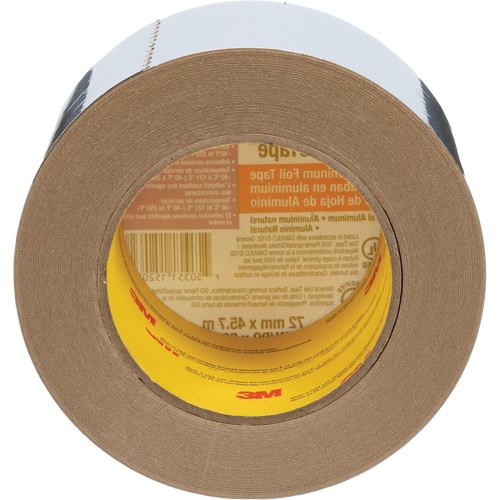 Ruban en aluminium Venture Tape, &eacute;paisseur 1,8 mils, 72 mm (3") x 45,7 m (150') Distribution Industrielle GC
