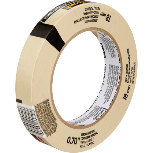 Scotch&reg; Contractor Grade Masking Tape 2020, 18 mm (3/4") x 55 m (180'), Beige Distribution Industrielle GC