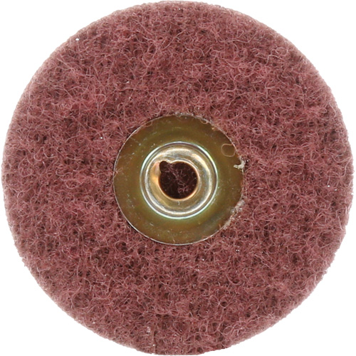 Disque de conditionnement de surface Standard Abrasives &agrave; changement rapide, 2" dia., Grain Moyen, Oxyde d'aluminium Distribution Industrielle GC