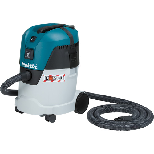D&eacute;poussi&eacute;reur compact Push & Clean classe L, Secs-humides, 1,34 CV,  Distribution Industrielle GC