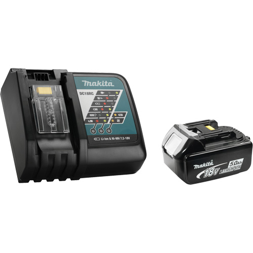 Ensemble batterie et chargeur rapide, 18 V, Lithium-ion Distribution Industrielle GC