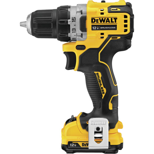 Trousse de perceuse-visseuse avec moteur sans brosse Xtreme, Lithium-ion, 12 V, Mandrin 3/8", Couple 250 UWO Distribution Industrielle GC