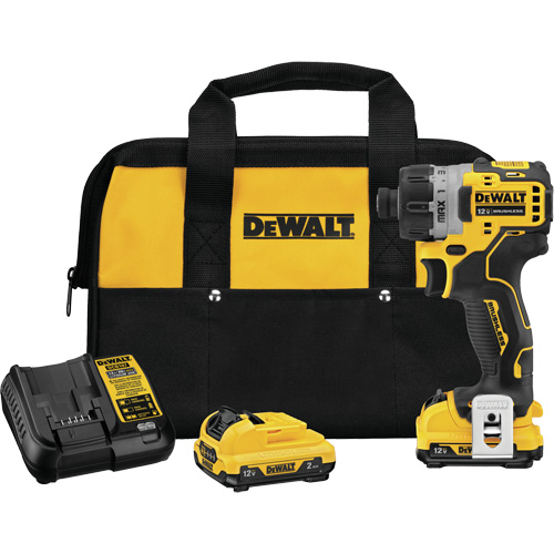 Xtreme Brushless Screwdriver Kit, 1/4", 12 V, 200 UWO Max. Torque, Lithium-Ion Battery Distribution Industrielle GC