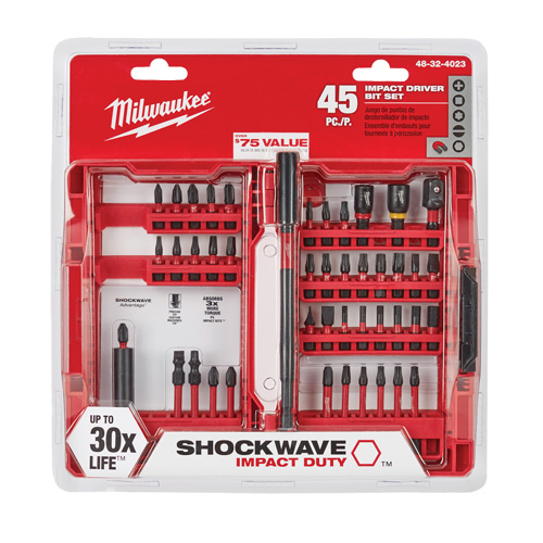 Shockwave Impact Duty Driver Bit Set Distribution Industrielle GC