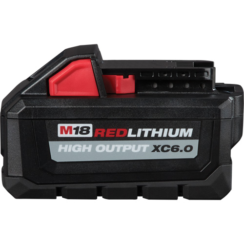 M18 Redlithium High Output 6.0 Battery Pack, Lithium-Ion, 18 V, 6.0 Ah Distribution Industrielle GC