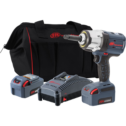 Cl&eacute; &agrave; percussion sans fil IQv20 avec n&eacute;cessaire de rallonge 2" Anvil, 20 V, Mandrin 1/2" Distribution Industrielle GC
