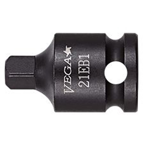 Socket Adapter, Impact, 3/8" Drive, 1/2" Socket, 1.5" L, Pin Distribution Industrielle GC