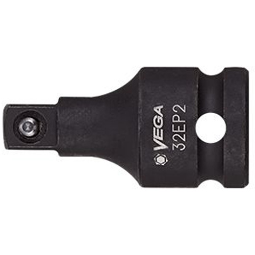 Socket Adapter, Impact, 1/2" Drive, 3/8" Socket, 5" L, Ball Distribution Industrielle GC